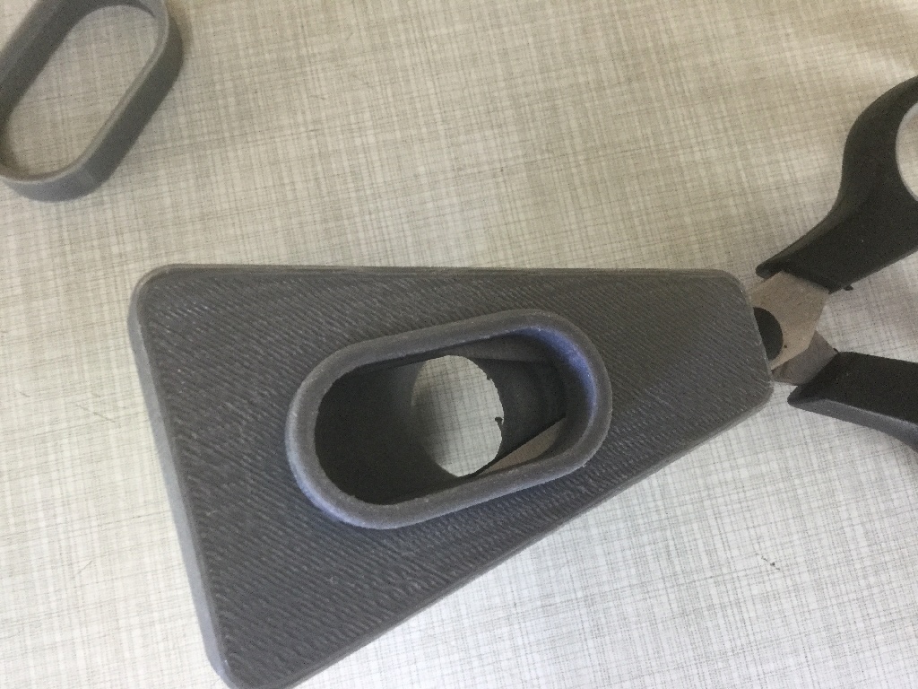 Rendered underside view of the Hair Cutter adaptor